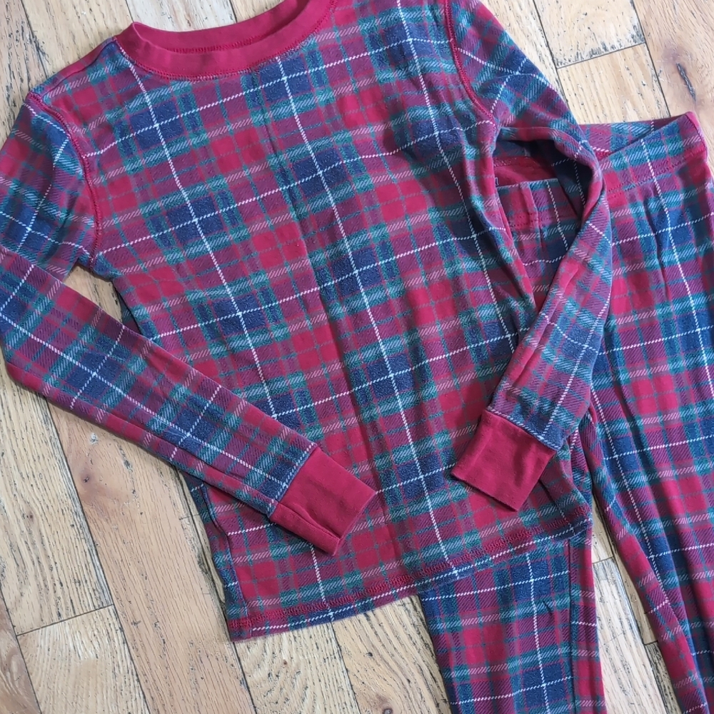 GUC Unisex Old Navy Kids Plaid Pajama Set *C24 - Picture 3 of 5